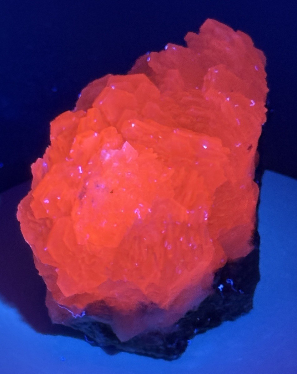 RADIANT Sandwich Calcite Fluorescent Mineral Specimen – China