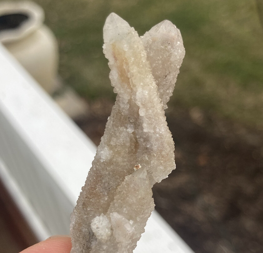 1 pc COLORFUL FAIRY SPIRIT QUARTZ Cactus Natural Healing Crystal Point Cluster