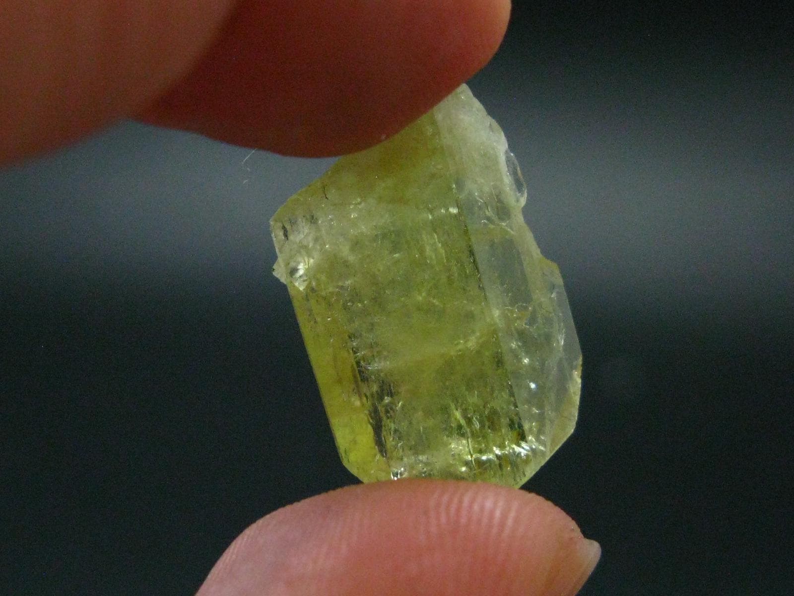 Brazilianite Crystal From Brazil – 0.8″ – 2.84 Grams