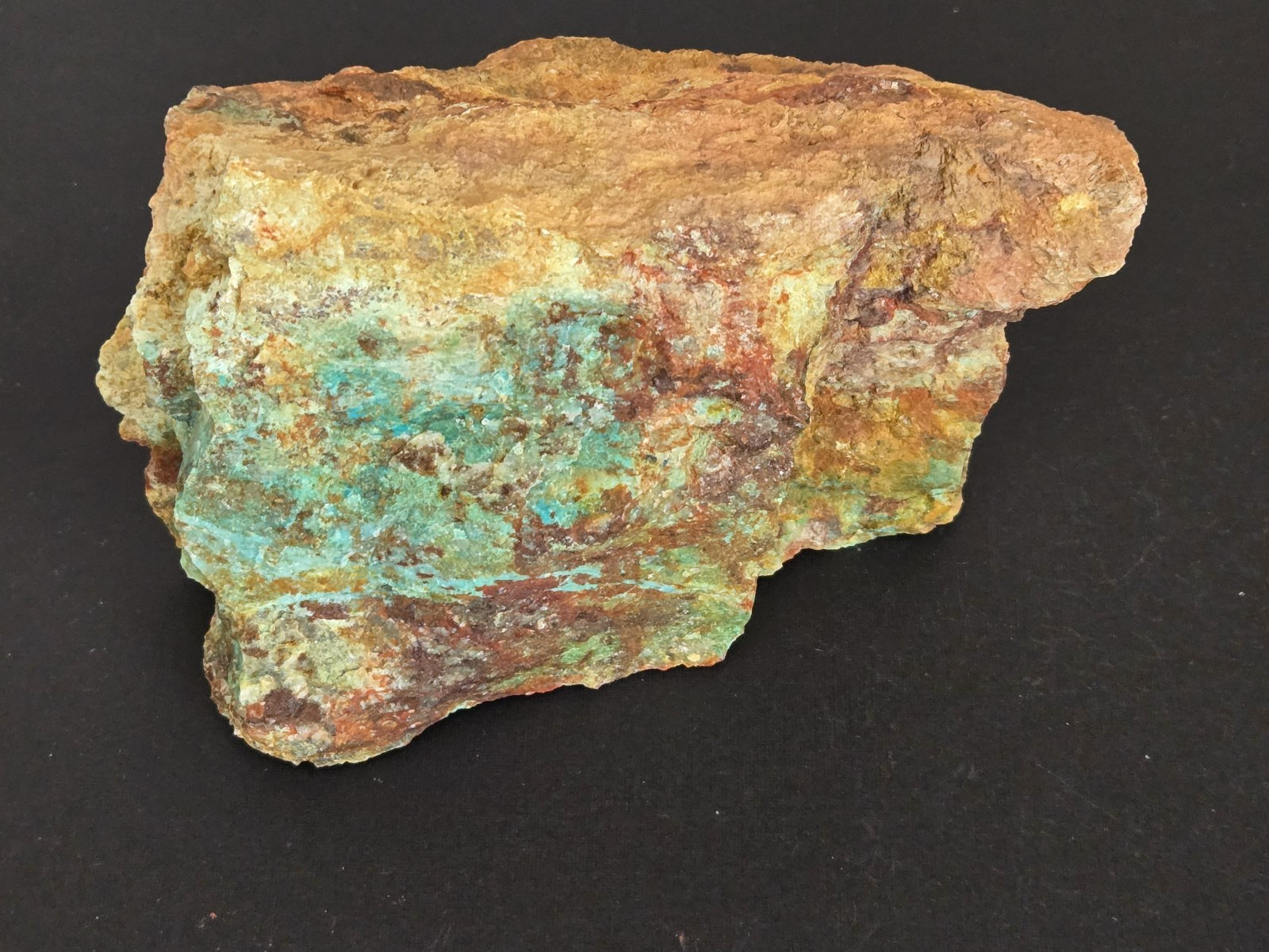 Blue Basin Mine Copper Ore 984g Chrysocolla Nevada Large Display Specimen