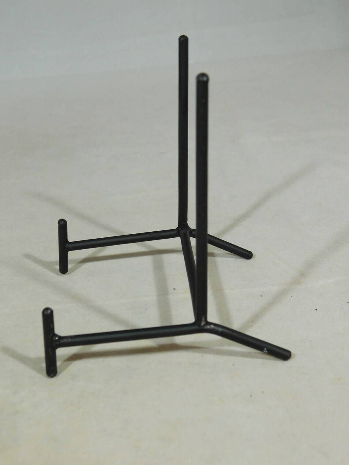 Easel Display Stand Lot of FIVE Medium Size Black Metal
