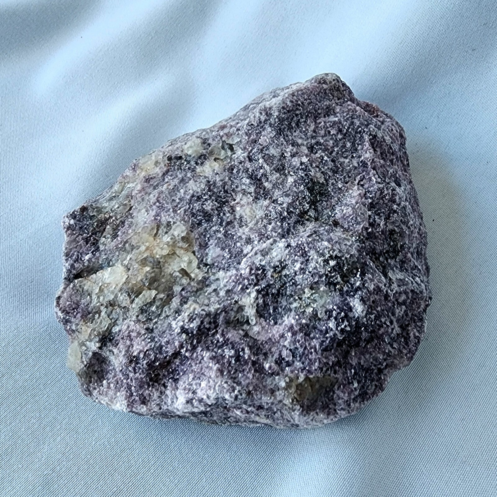 Lepidolite Lilac Purple Natural Untreated Crystal Stone Lithium Mica Rare Clean