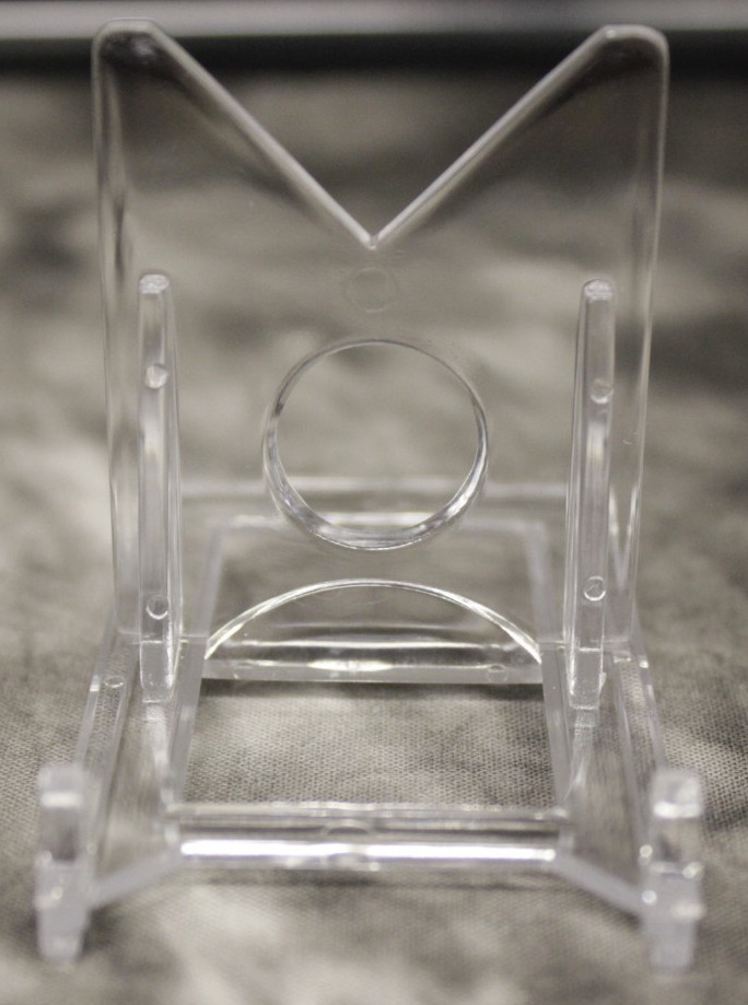 5 Display Stand Rock Fossil Mineral Agate Crystal Adjustable Holder BCW Prop