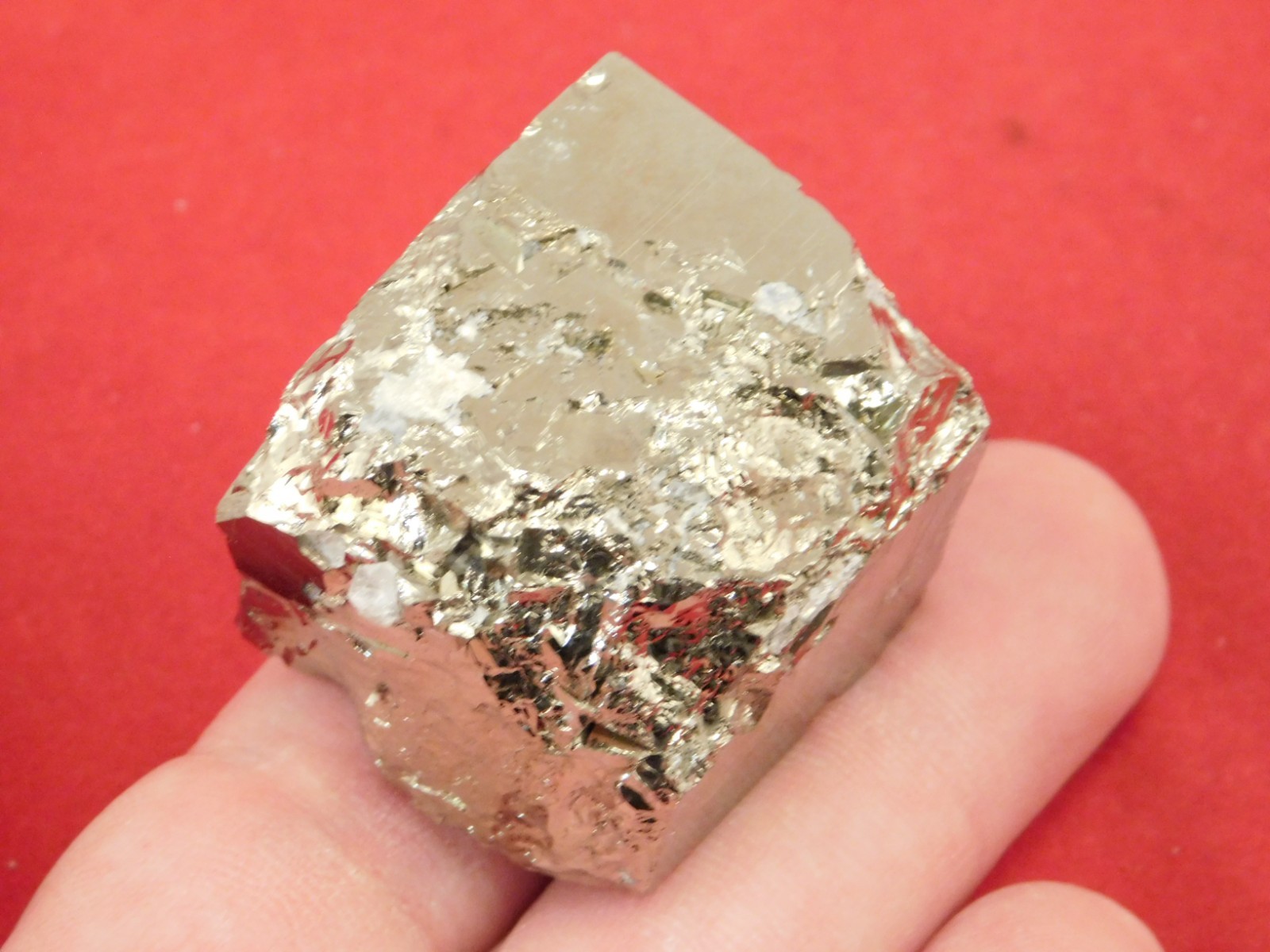 Pyrite CUBE 100% Natural Huanzala Mine Peru 101gr