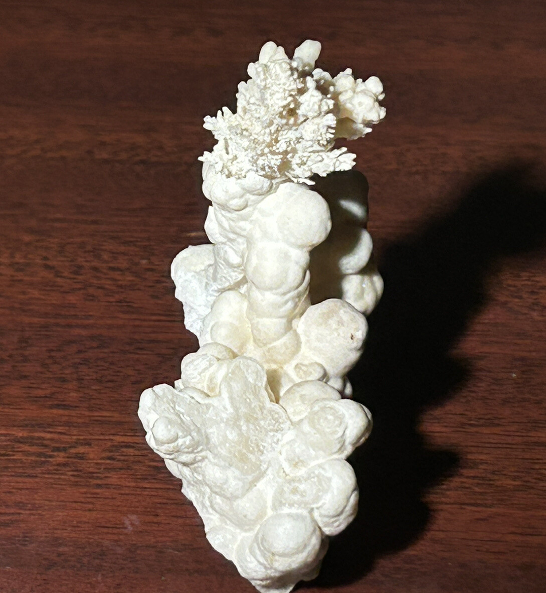 ARAGONITE on CALCITE – Stevenson-Bennett Mine, Doña Ana County, New Mexico