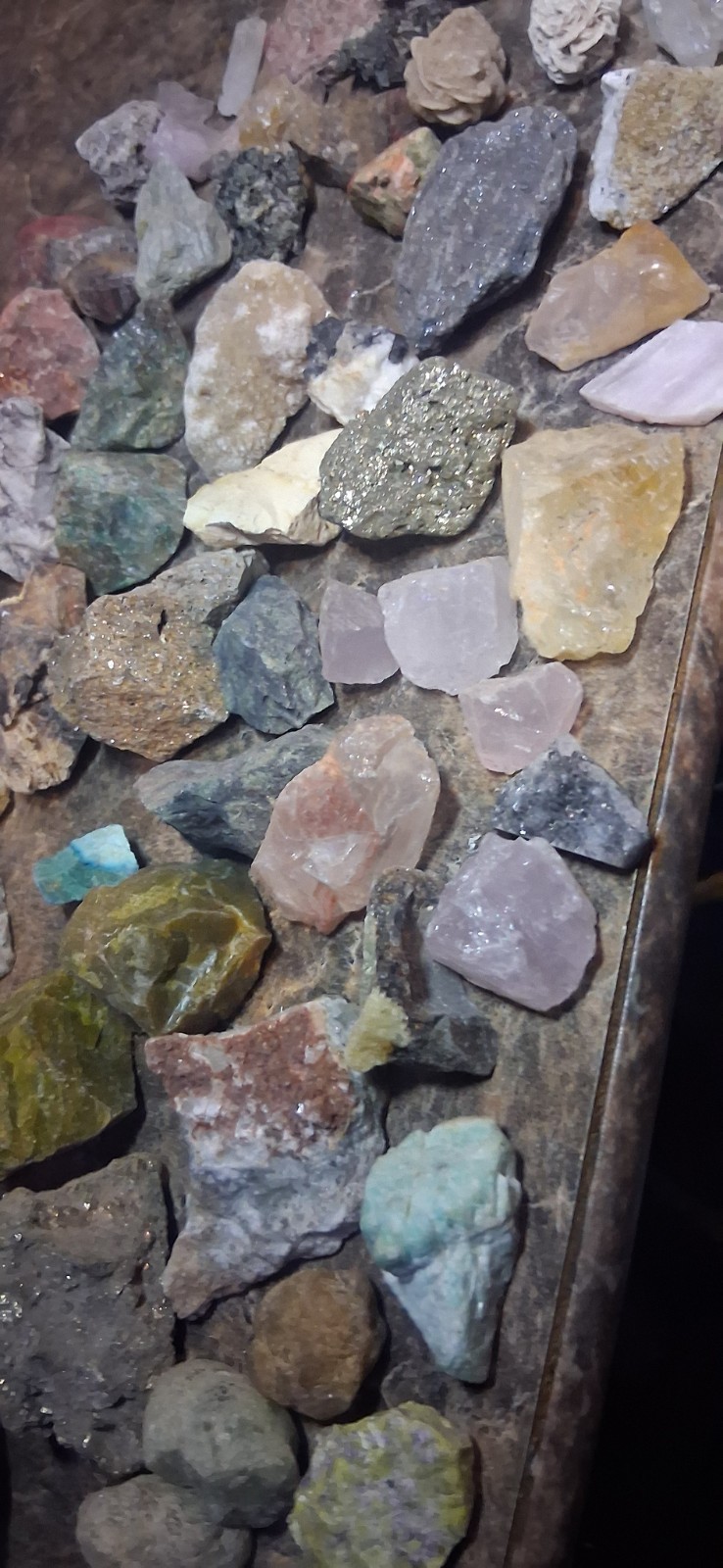 Mineral, rock, crystal Specimens Lot collection 15 lbs