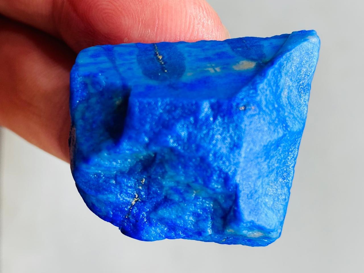 Lapis lazuli rough stone Royal blue raw natural stone top quality AAA E42