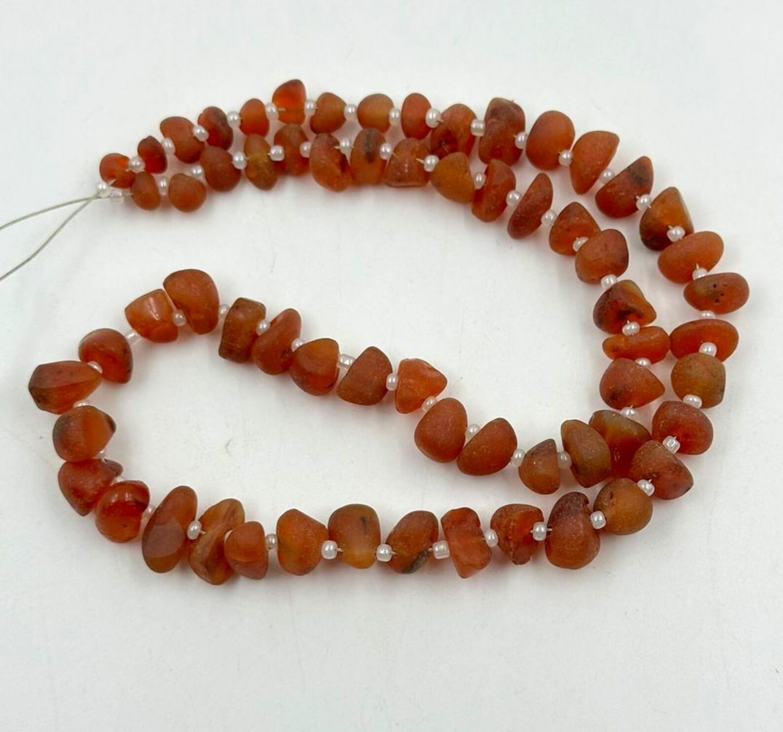 Carnelian Smooth Matte Polished Beads Nugget Shape Bead Size 6×5 to 7x13mm 15 ;