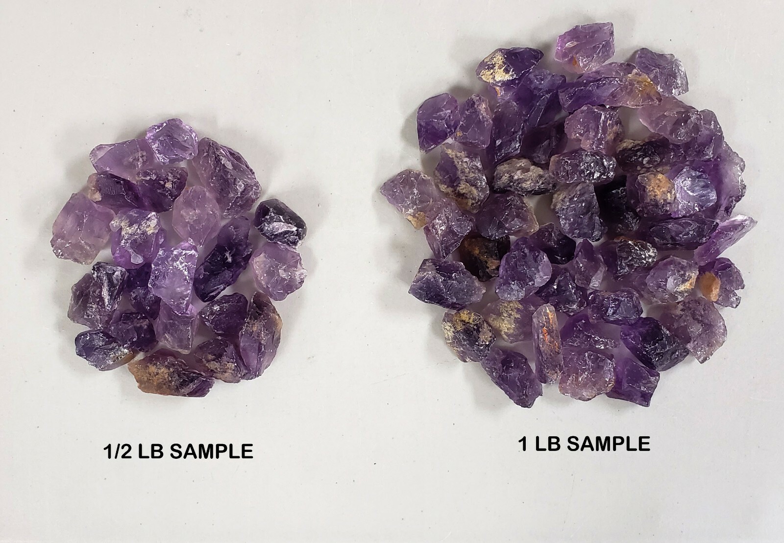 Raw Amethyst Crystal Chunks 1″ to 2″ – Bulk Amethyst Stones from Brazil