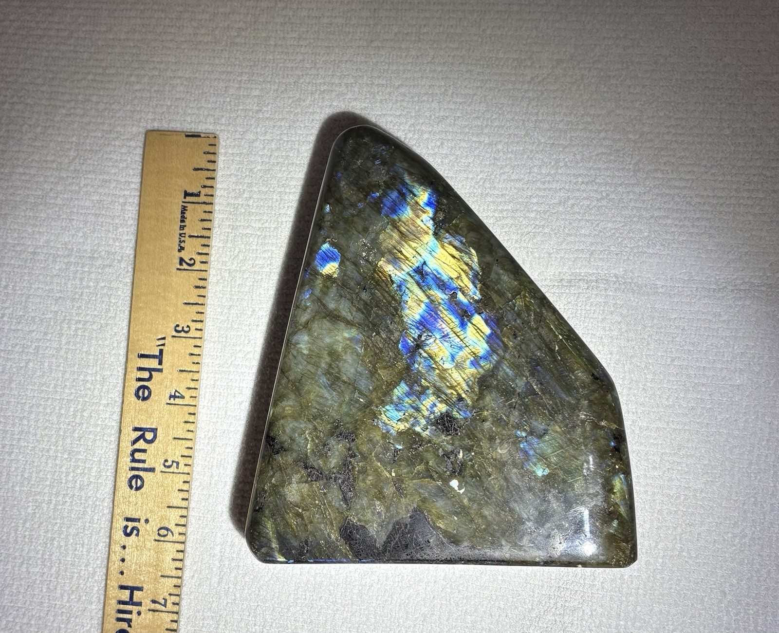 Lot Of 7 Labradorite Crystal Gemstones Reikee 700g 1400g Freeforms Snake Skull