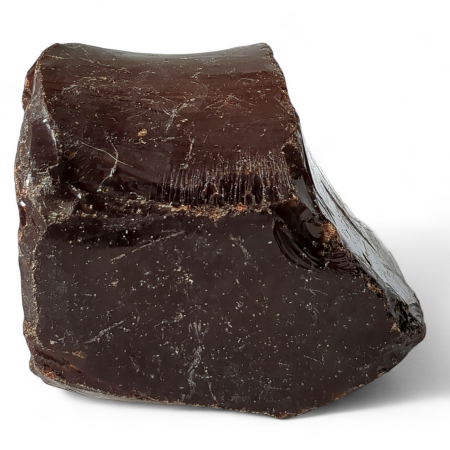 Chocolate Opaque Art Glass Cullet Slag Glass #4XL85
