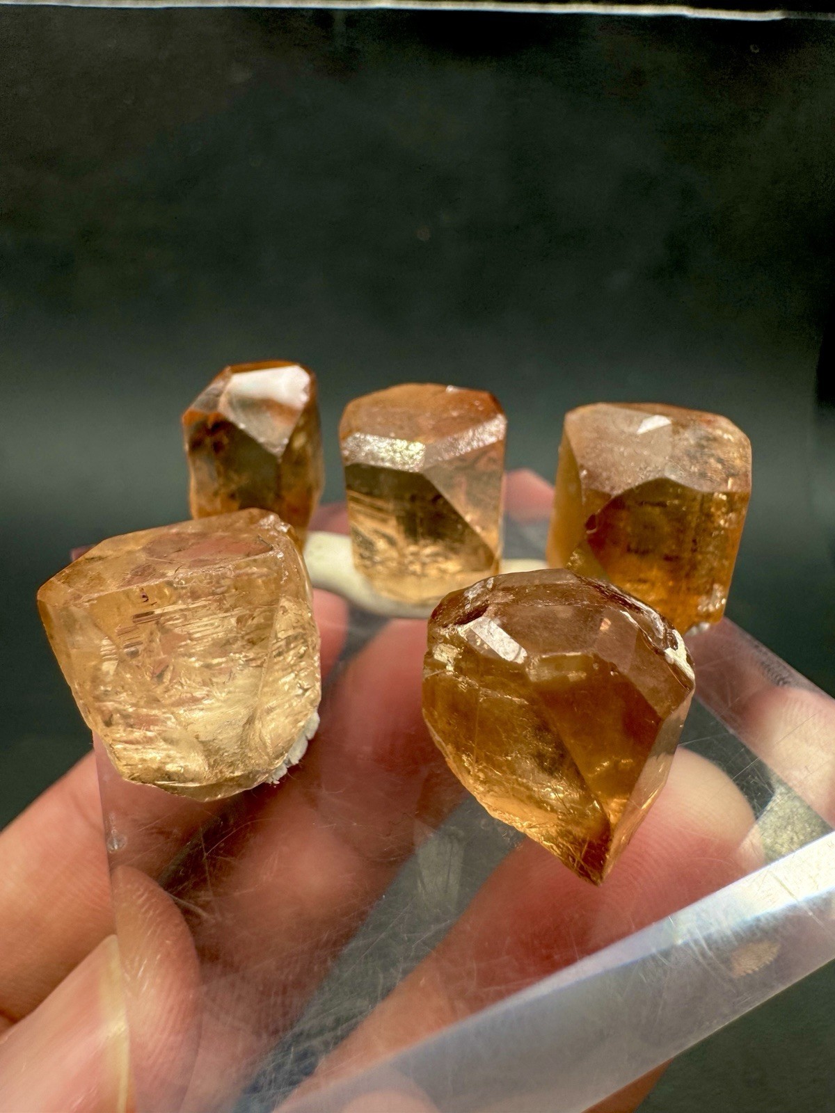 Natural 5 Pieces Topaz Crystal, Specimen 155 Carats @ Mineral Specimens