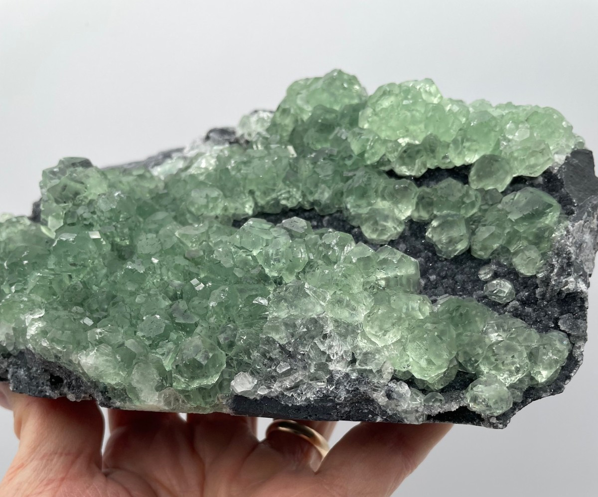 1152g, Transparent Green, Fluorite, Yiwu Co., Zhejiang Province, China