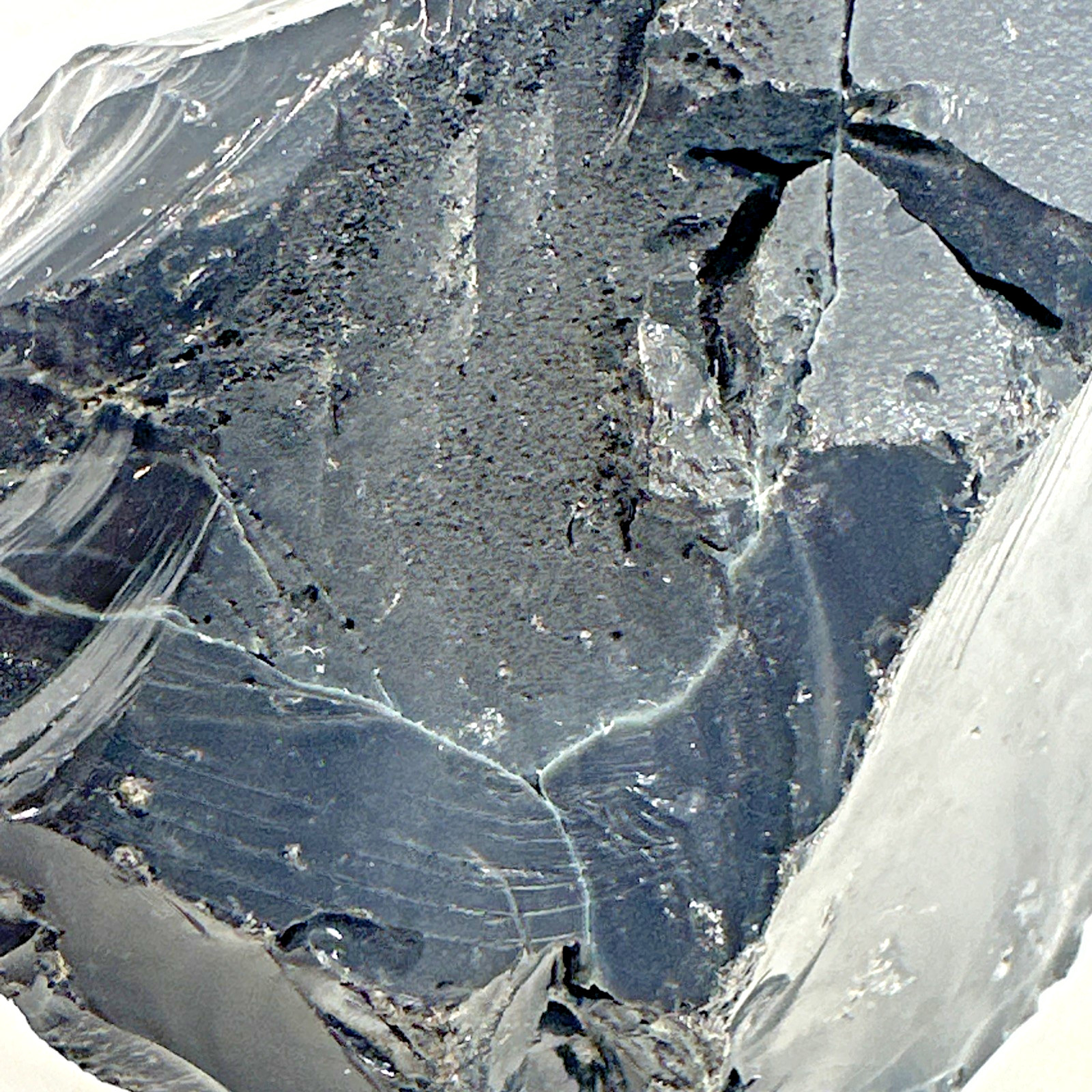 Beautiful Spider Web Obsidian Specimen 259 Grams