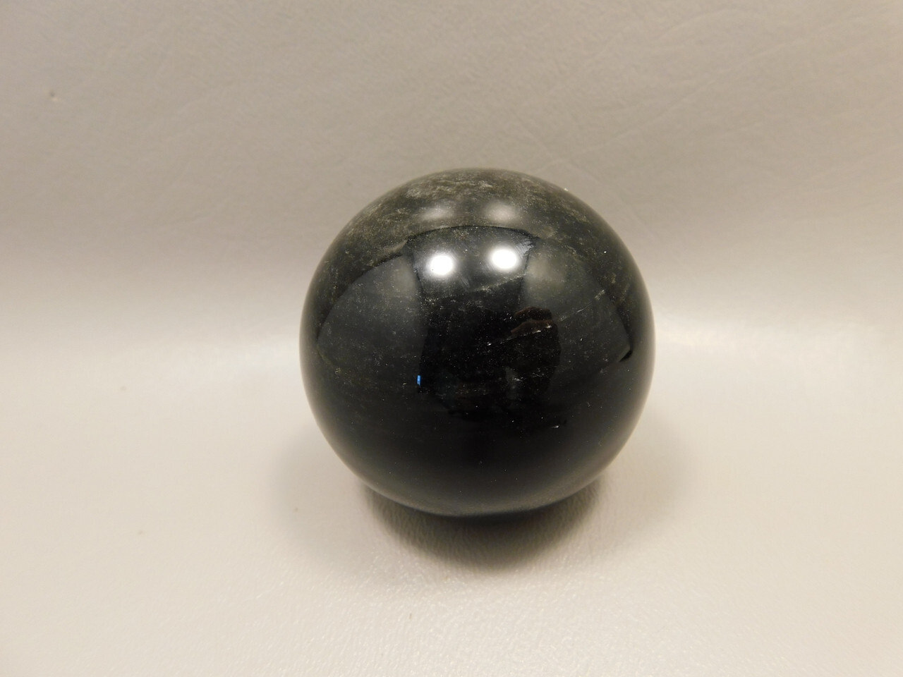 Silver Sheen Sphere 2.25 inch Gemstone Chatoyant Stone 57 mm Ball #Os6
