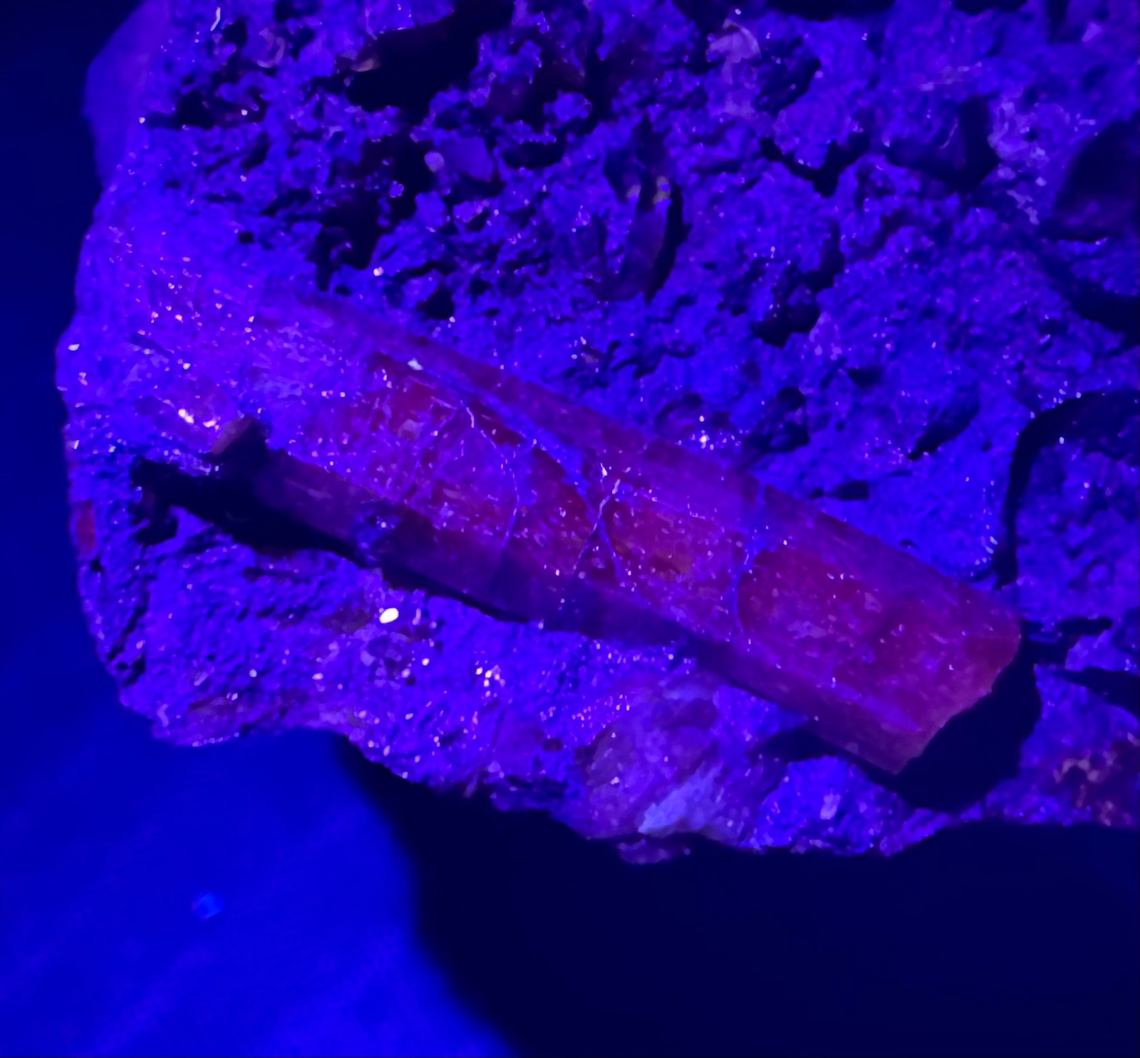 247 Gram Natural Emerald Crystals On Matrix From Panjshir Afghanistan