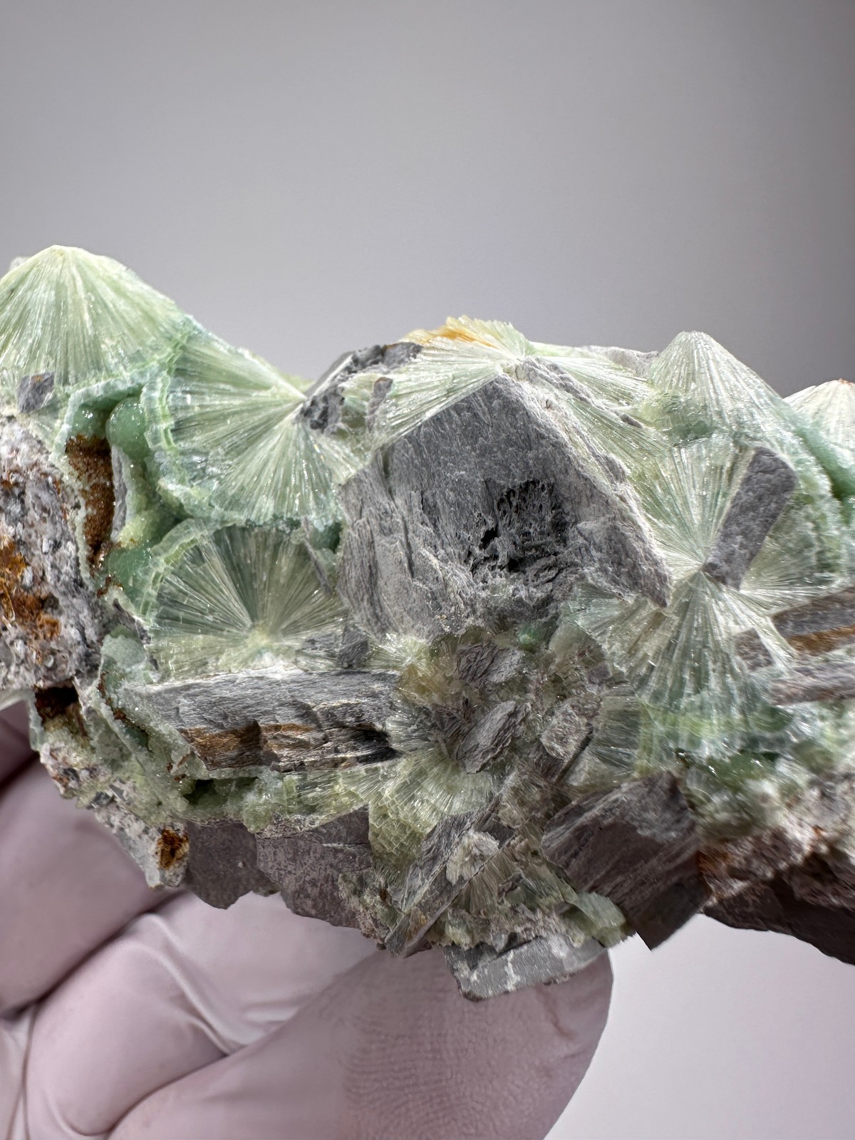 Beautiful Large RARE GREEN Wavellite Specimen from Arkansas
