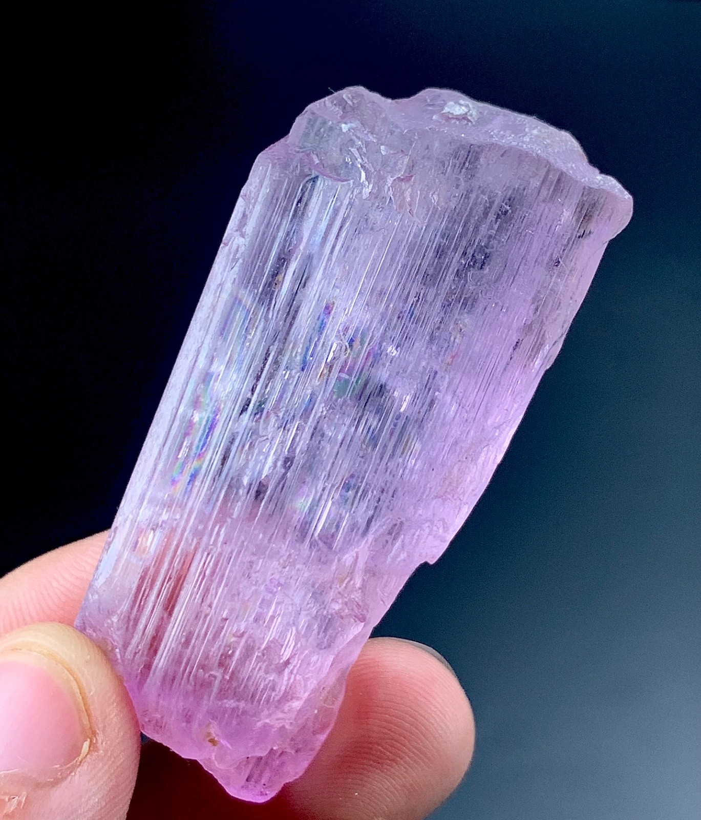 179 Carat Natural Kunzite Crystal Specimen From Afghanistan