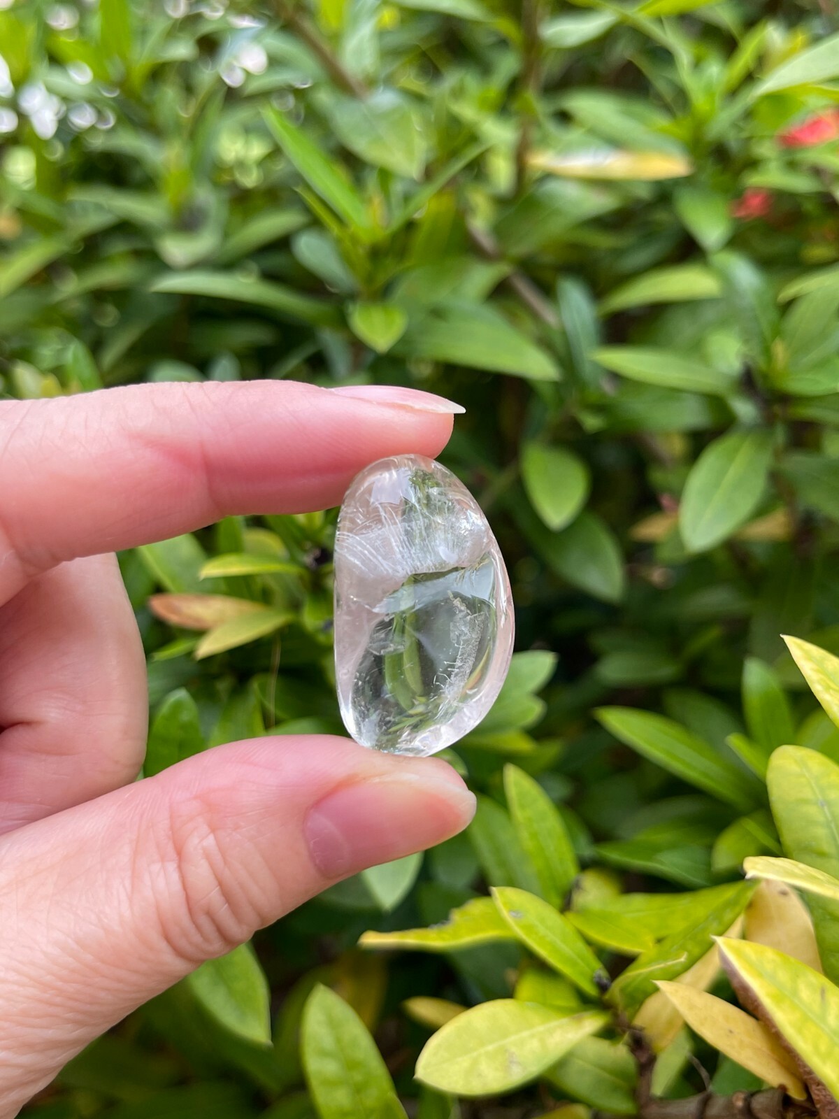 Grade A++ Clear Quartz Tumbled Stones, 0.85″-1.25″ Quartz Crystal, Pick How Many
