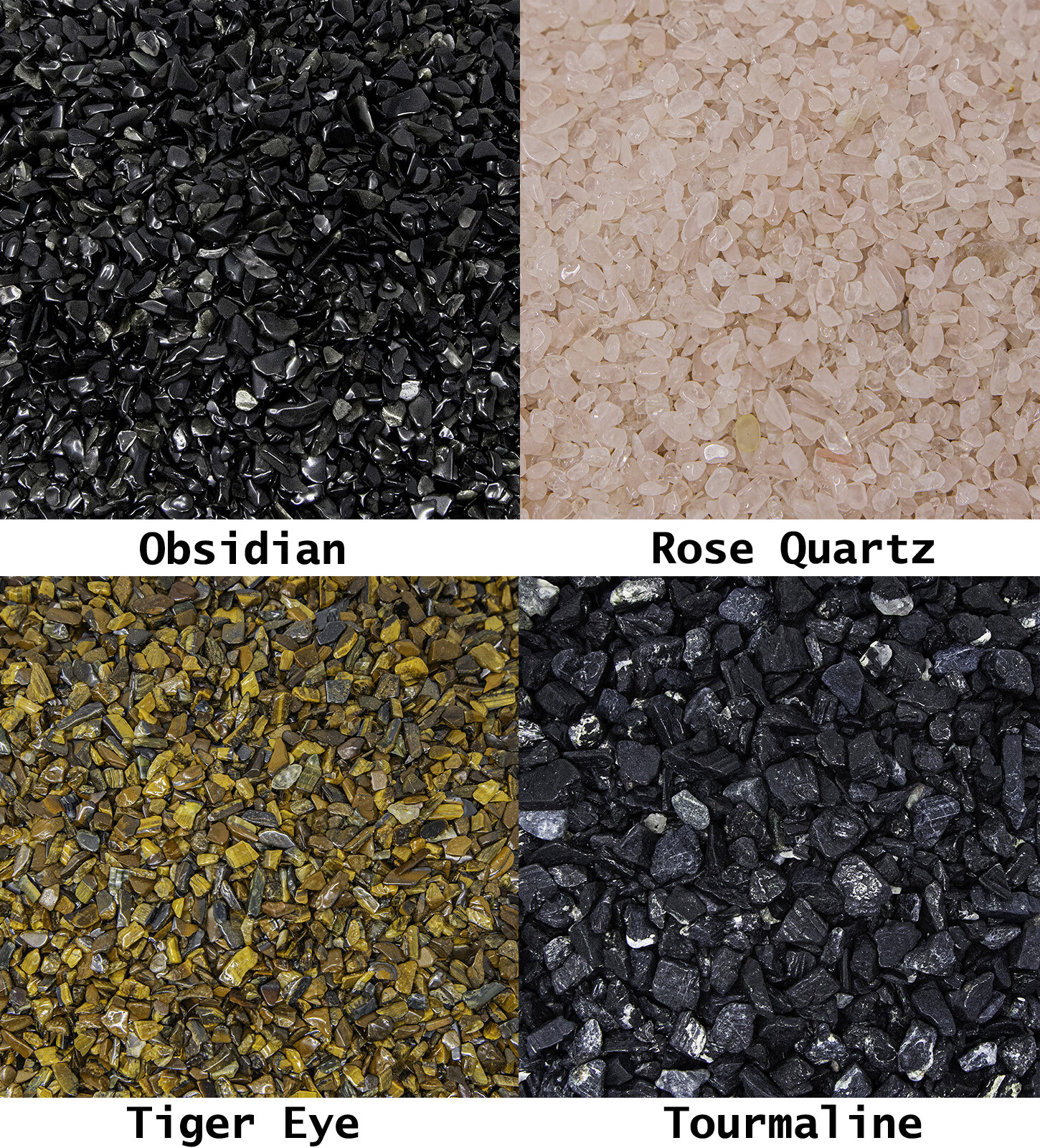 1/2 LB – 1 LB Tumbled Crystal Chips Bulk Gemstone Undrilled Beads Natural Stones