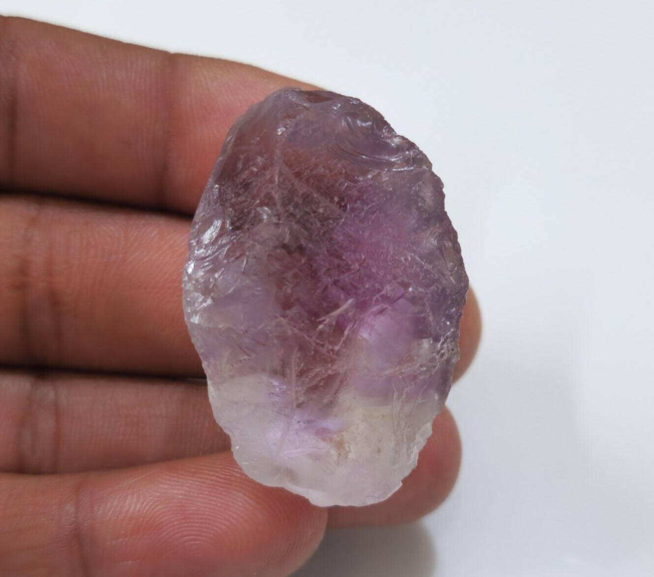 Top Unique 100% Pink Amethyst Raw 150 Crt Amethyst Crystal Rough Making Jewelry