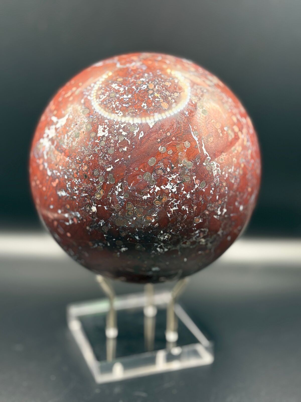S36 – Ocean Jasper Sphere 107mm