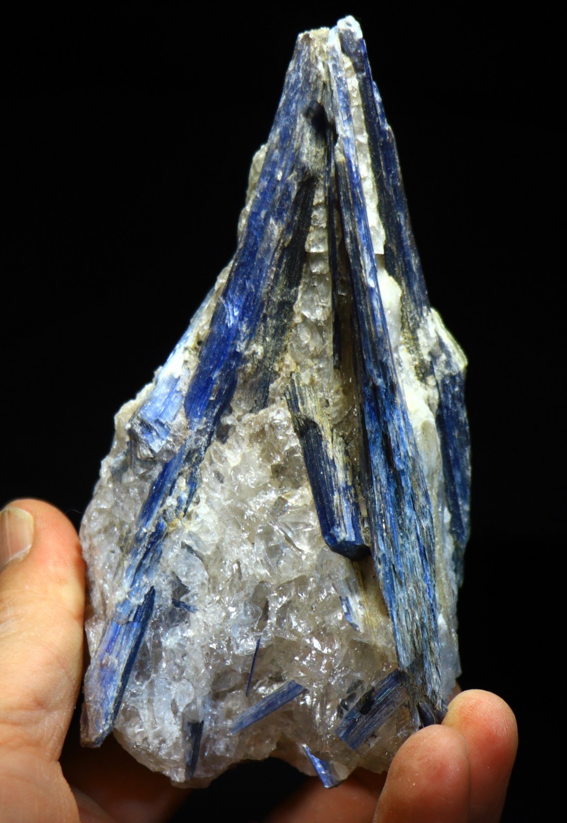 5.25″ 1 lb Deep Blue KYANITE Crystal Blade, Brazil! KY104