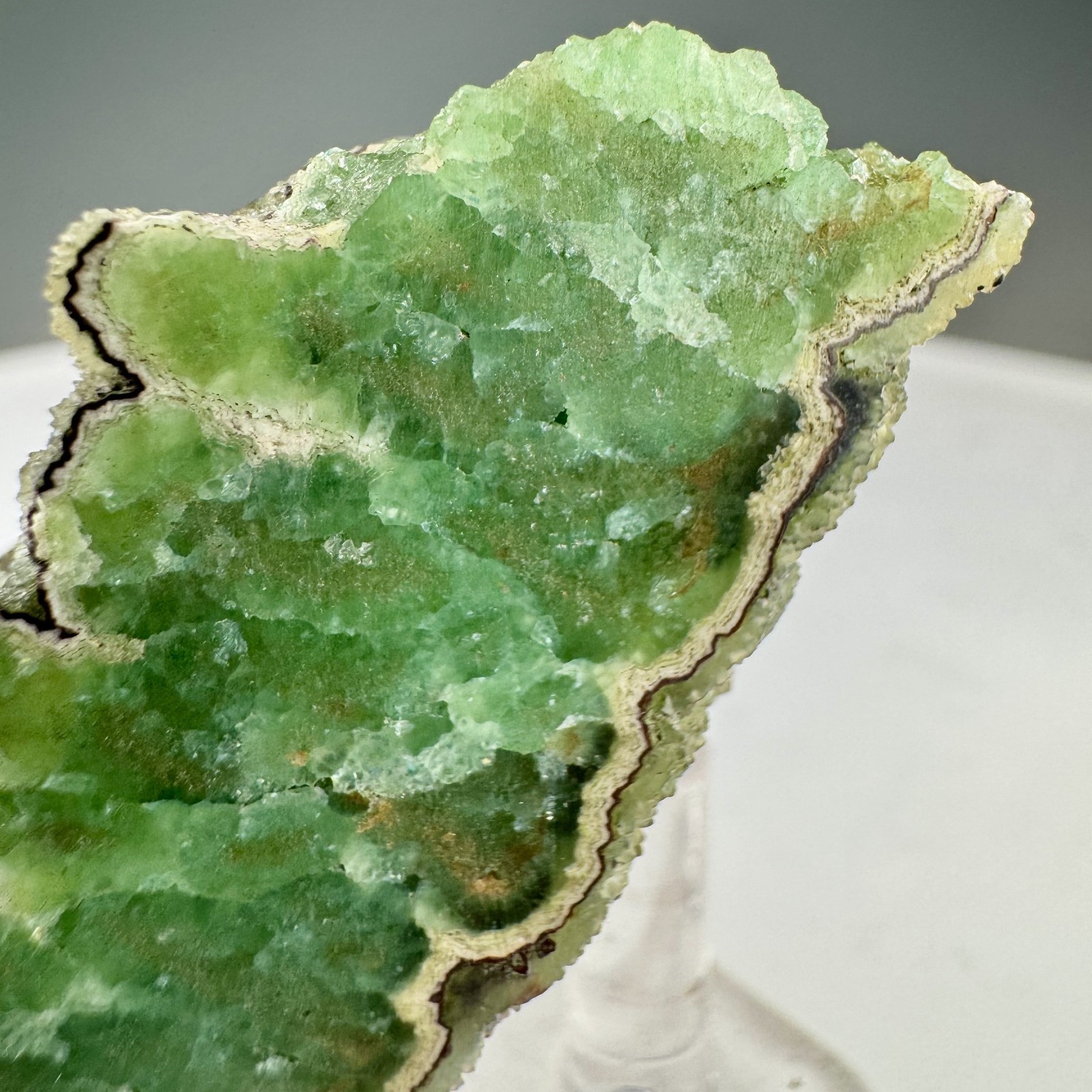 Beautiful Solid Green Smithsonite: Tsumeb Mine, Tsumeb, Namibia- Unusual!!
