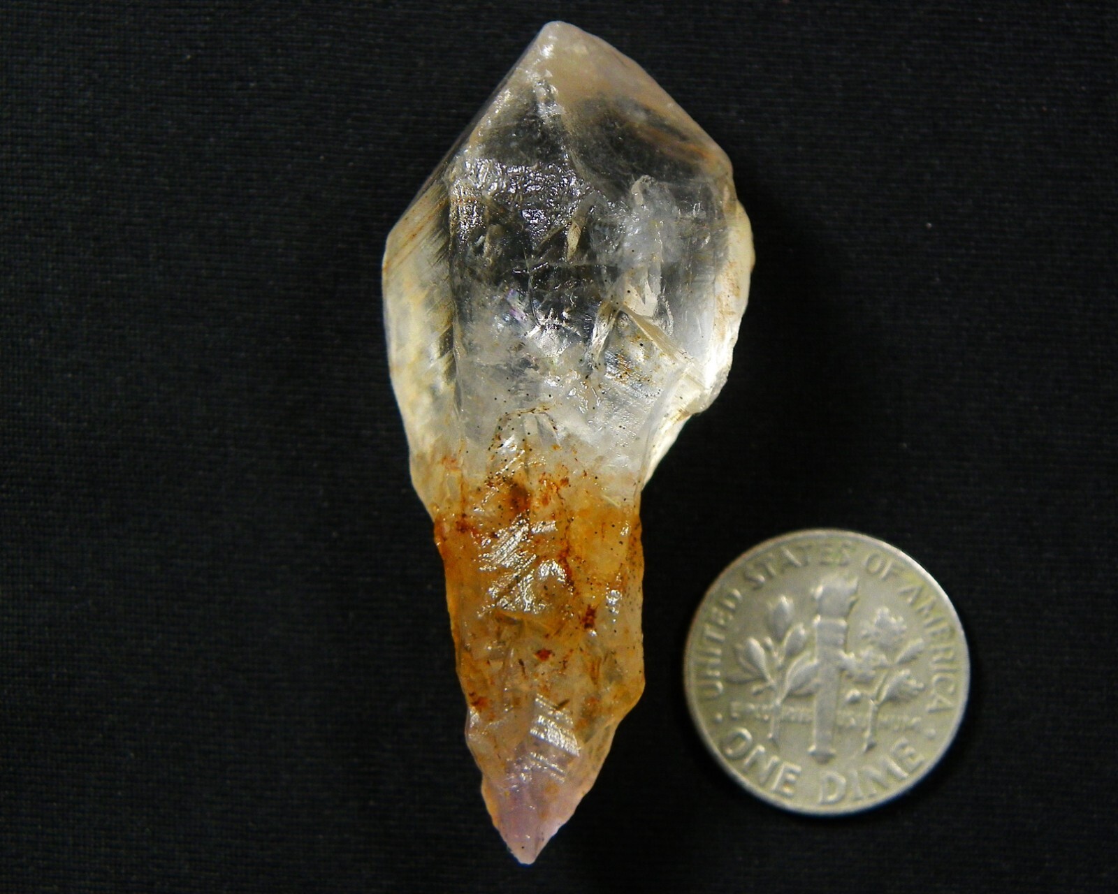 Rare 90 carats Super Seven Crystal Reiko Healing Crystal Amethyst Cacoxe 2 1/8″