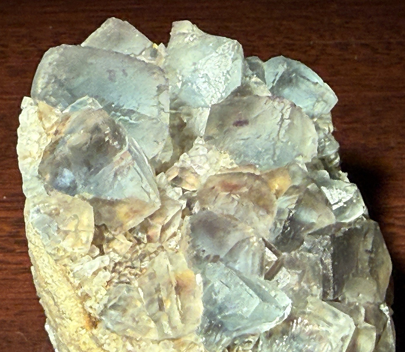 Blue terahexahedral FLUORITE – Hickey No. 1 Mine, Socorro County, New Mexico