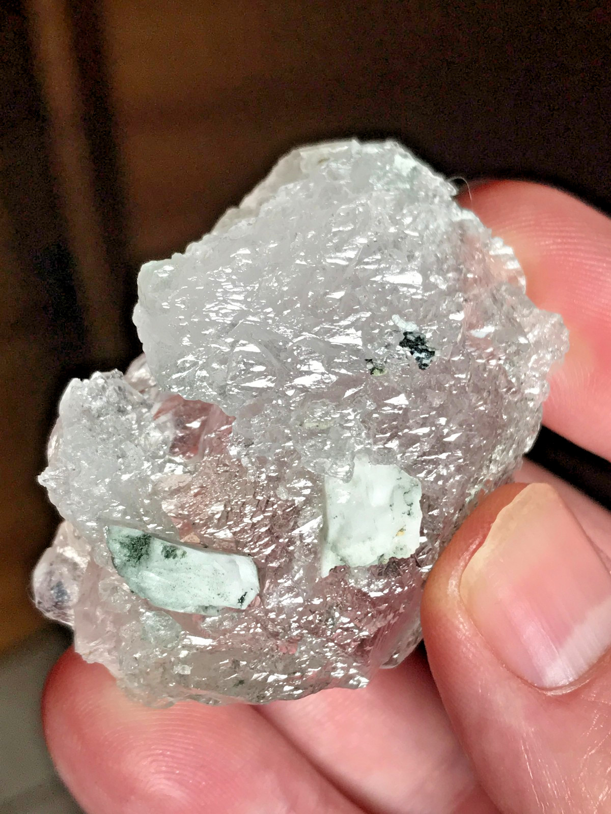 Quartz, skeletal “iceberg”, floater crystal, Auernig, Mallnitz, Austria
