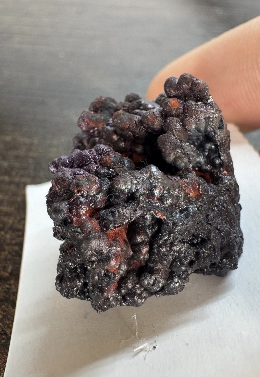 Metallic Iridescent Rainbow Goethite From Tharsis Spain