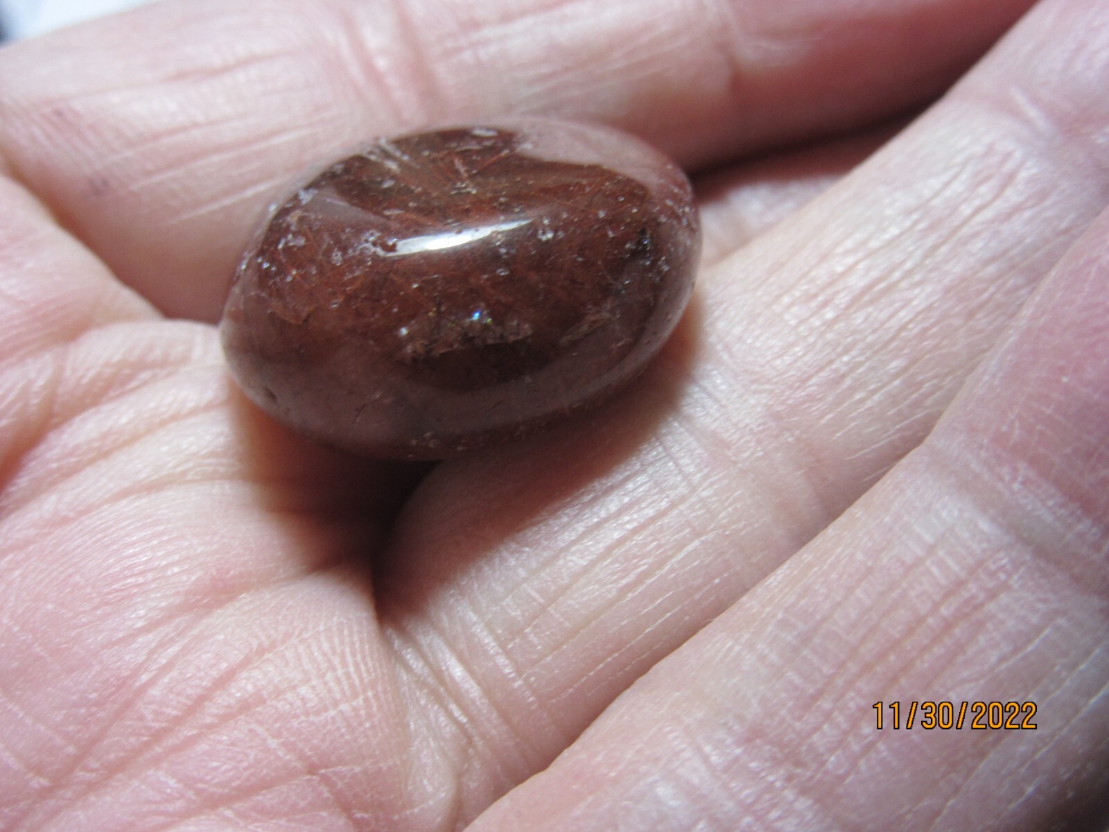 LEPIDOCROCITE Tumbled Mineral Polished Natural Quartz Crystal Reiki LTMS-2