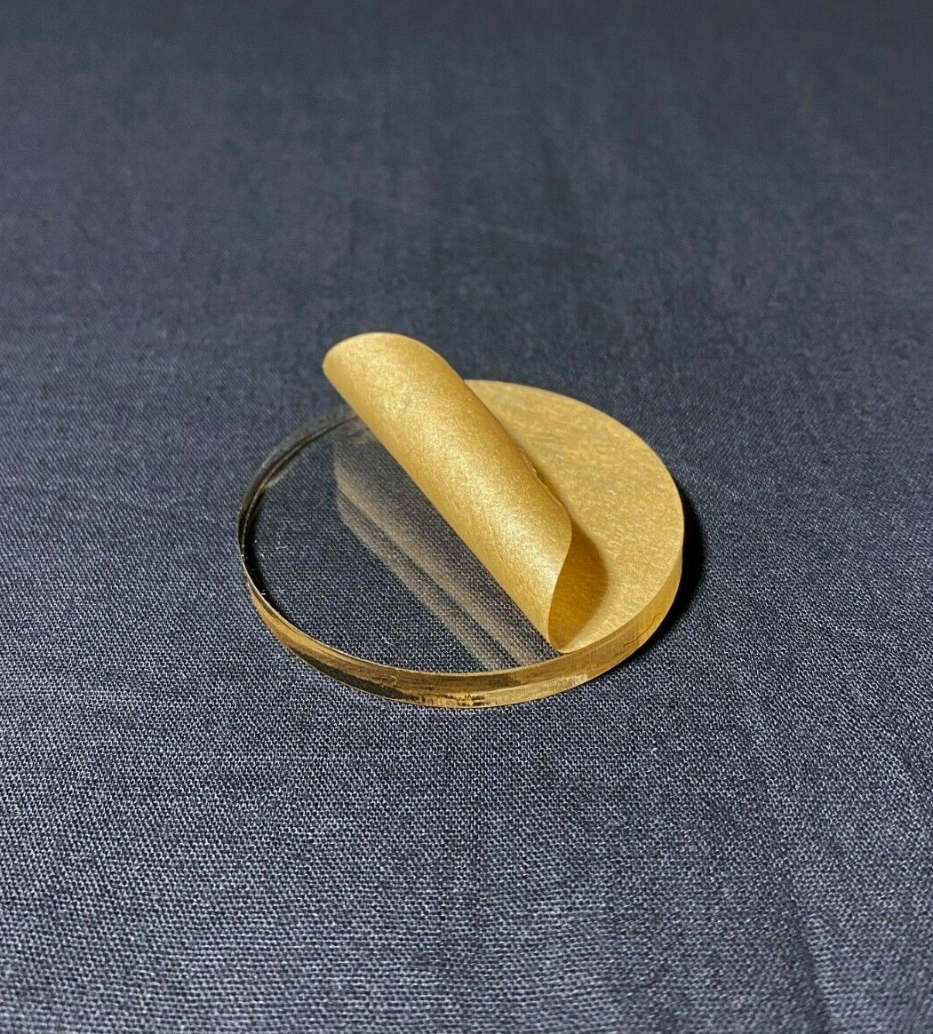 Clear Acrylic Circle & Square Bases Stands Mineral Collectible Mounting Display
