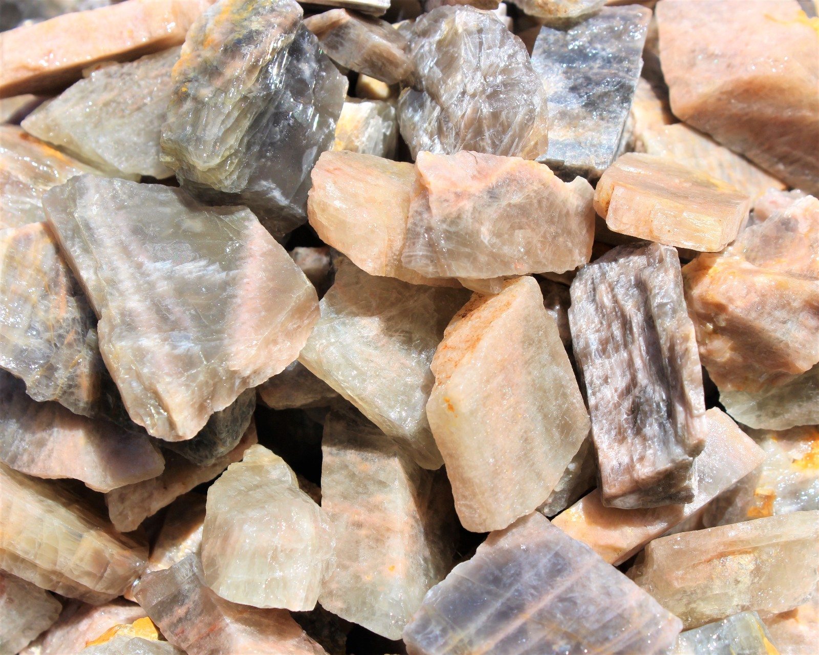 Natural Rough Black Moonstone Crystals Wholesale Bulk Lots (Raw Black Moonstone)