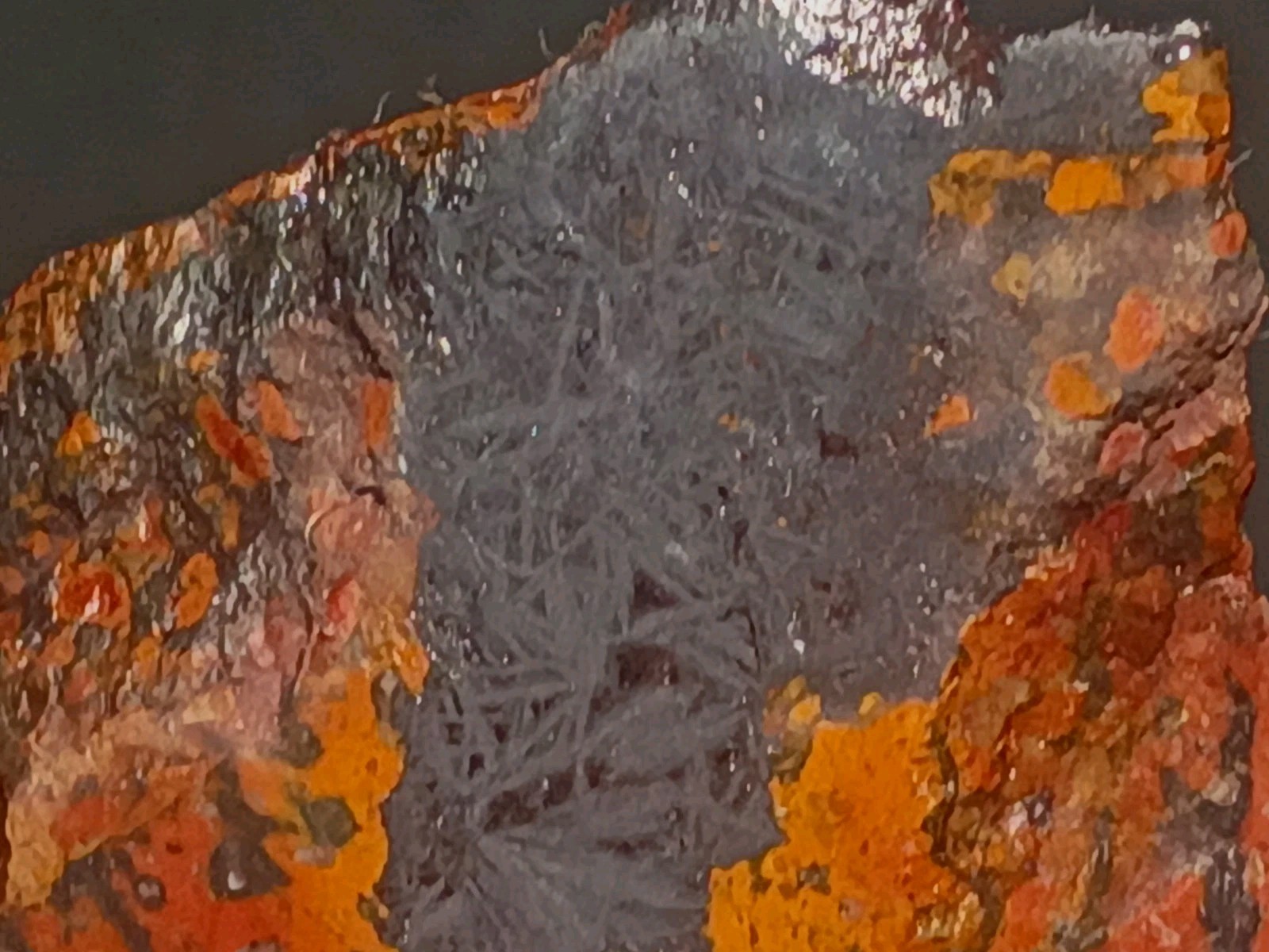 Historic Shepherds Fire Jasper Magnetite 315g Face Polished Slab Specimen MO