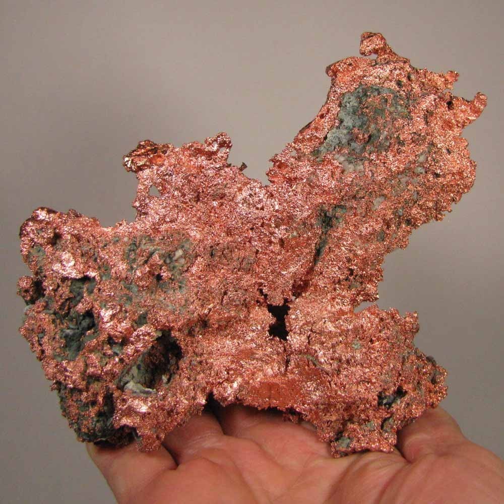 6″ Rough NATIVE COPPER Specimen – Keweenaw Peninsula, Michigan – 2.9 lbs.
