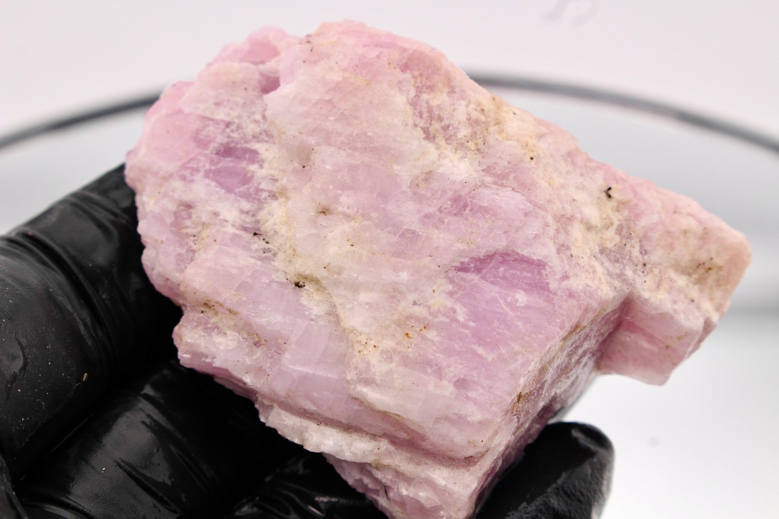 2.3oz UV ACTIVE Kunzite Nigeria Purple Lilac Raw Natural Rough Crystal Mineral