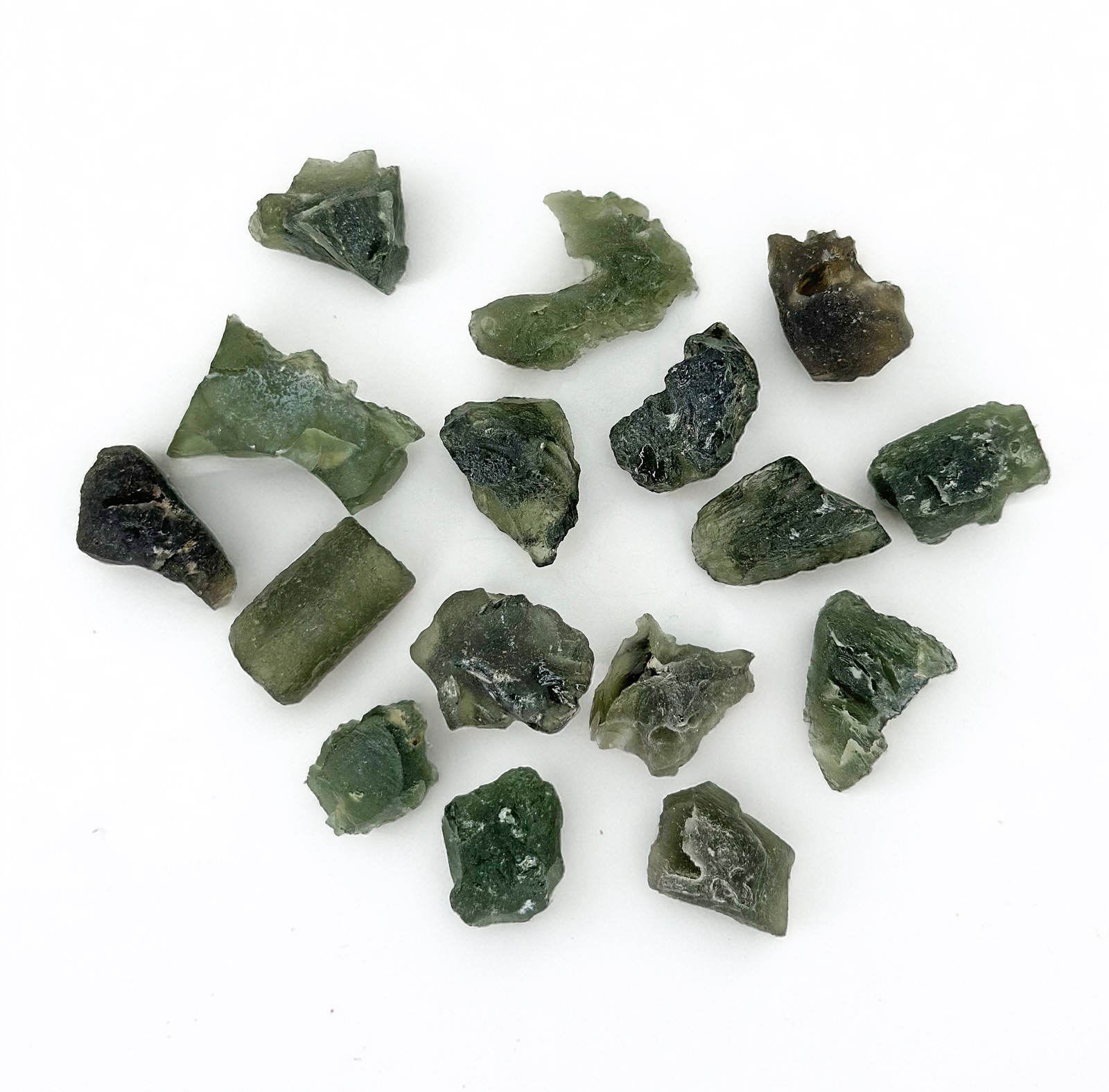 Raw Moldavite Crystal, Natural Moldavite Stone from Czech Republic