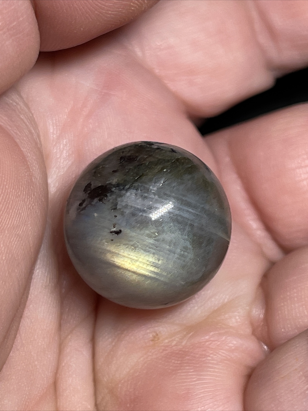 Labradorite Mini Sphere Ball Orb Marble 19.3mm