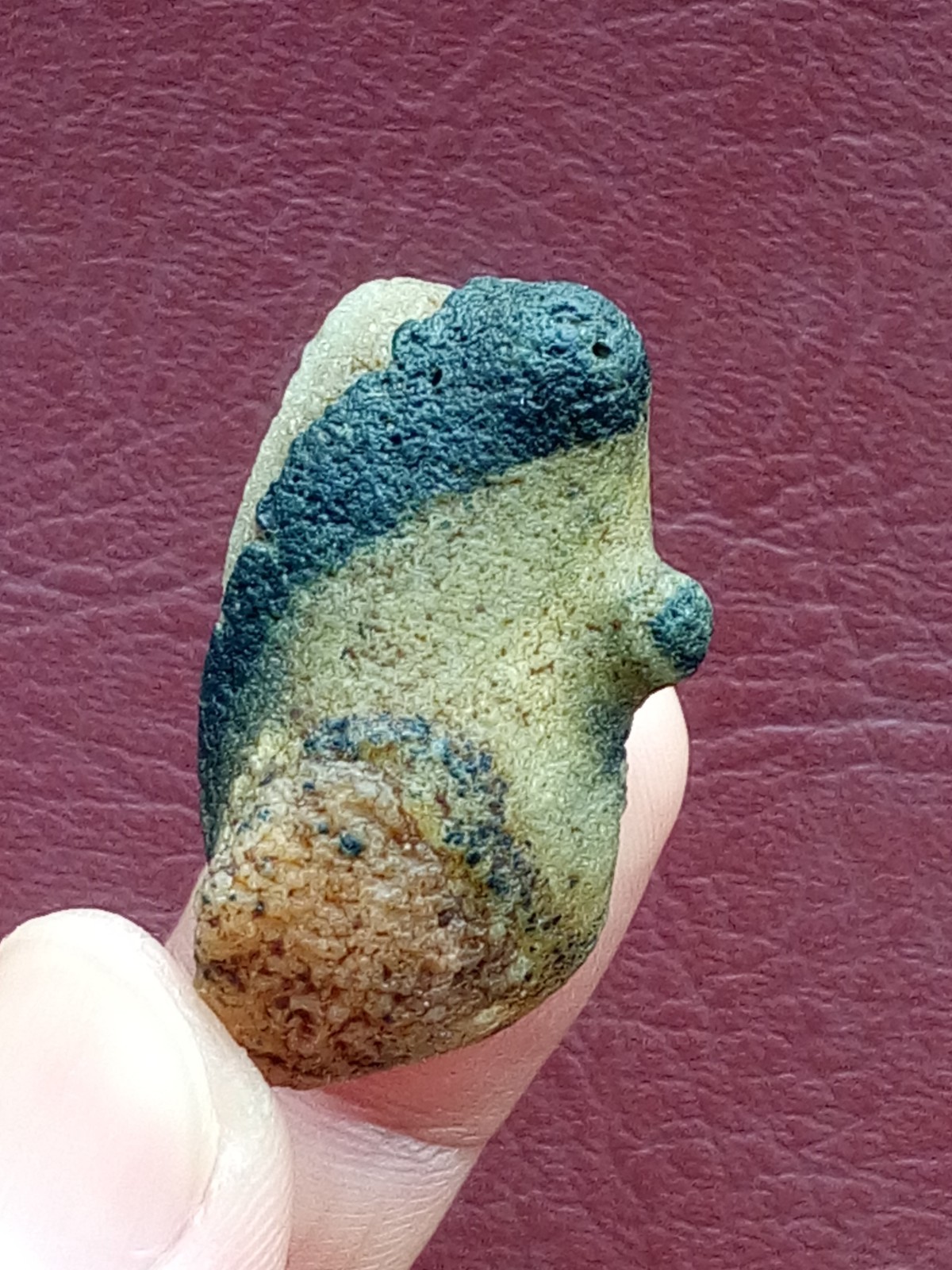 36mm Natural Gobi agate eye agate stone cute collection
