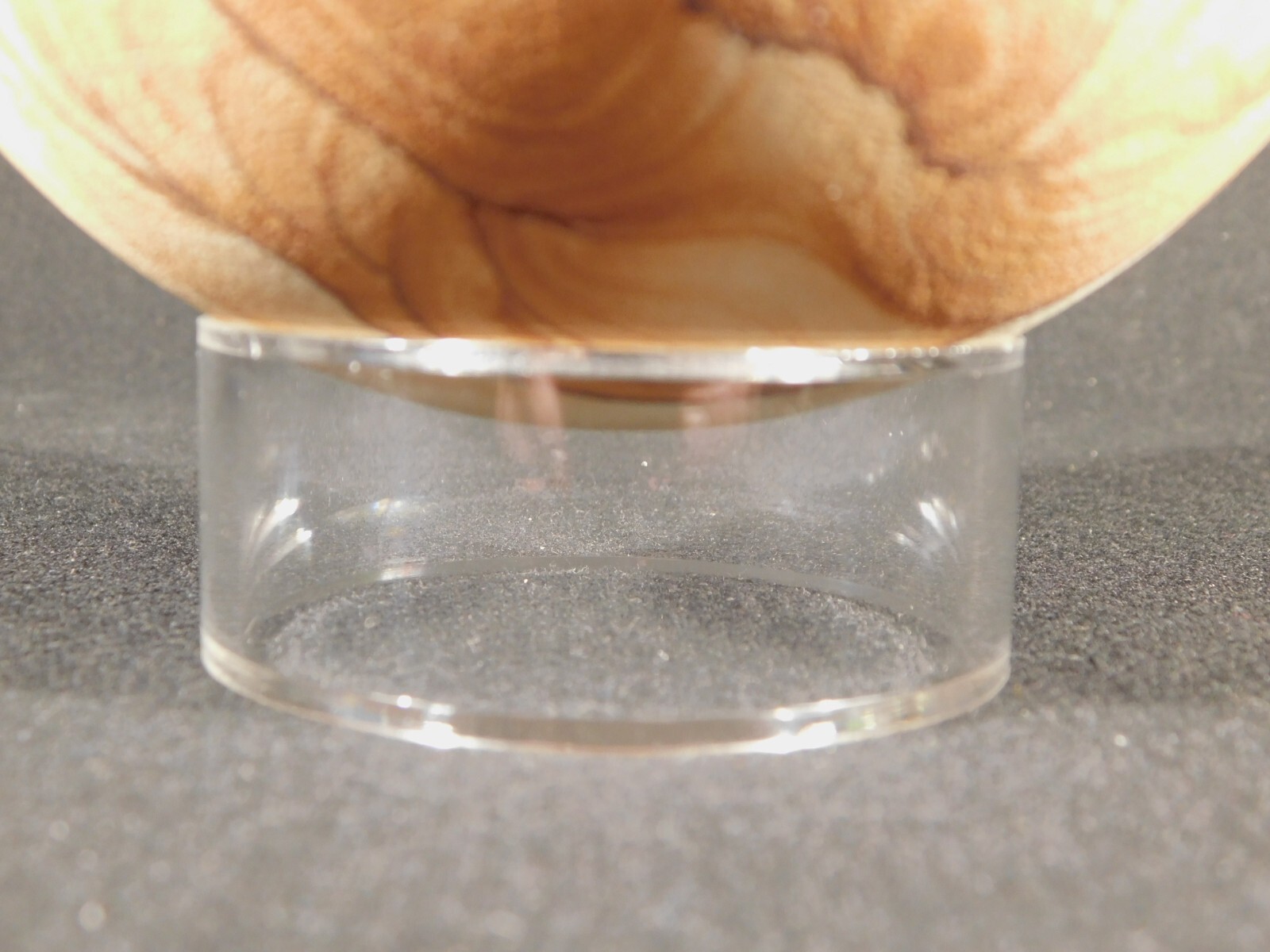 Sphere Display Stand X LARGE Size Clear Acrylic