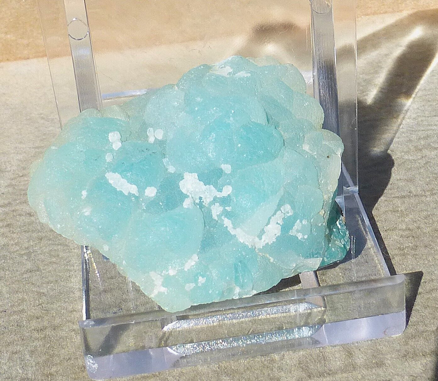 Green Smithsonite specimen Kelly Mine Complex Magdalena Mts. NM 27.35 gms