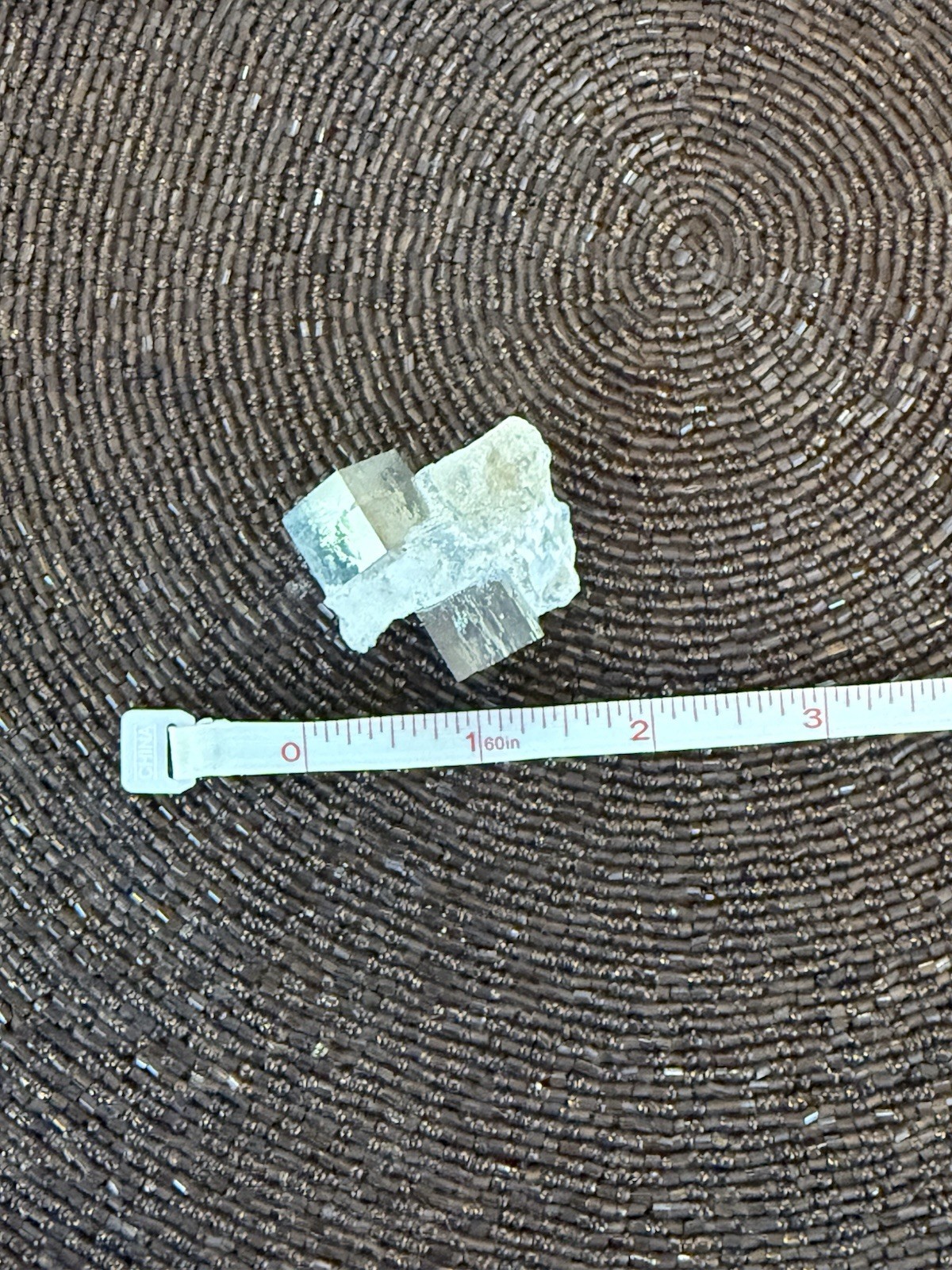 Pyrite Cube Crystal Specimen on Matrix Rock Mineral Display Piece, 2 cubes