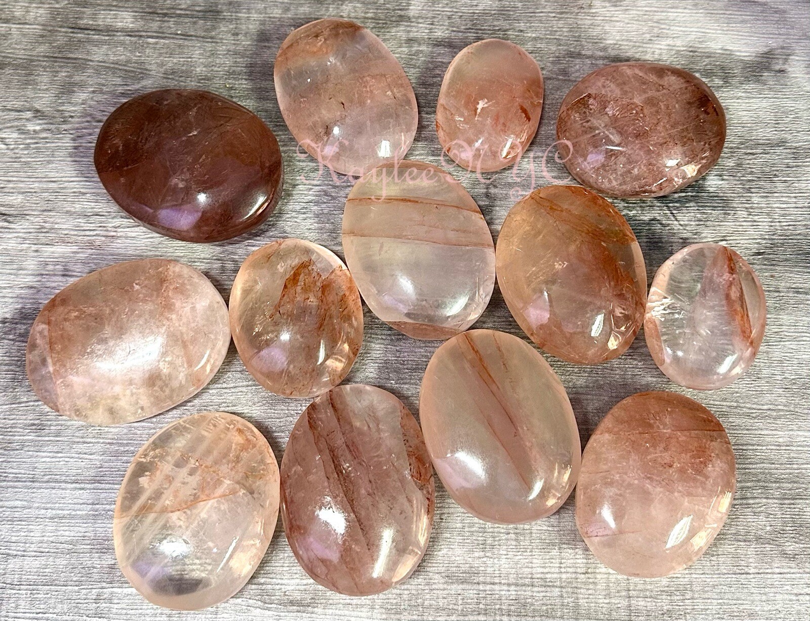 Wholesale Lot 2 Lbs Natural Hematoid Palmstone Crystal Healing