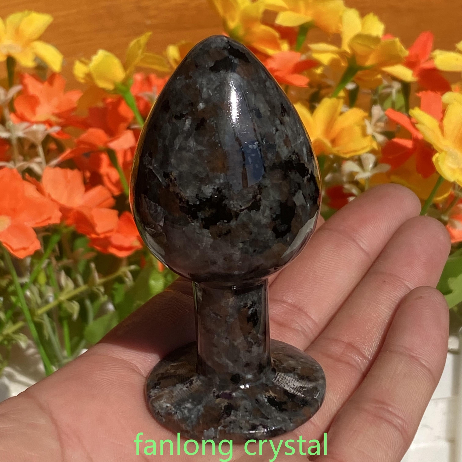 wholesale 3.2″ Natural Crystal Massage Yoni Wand for Women Gift