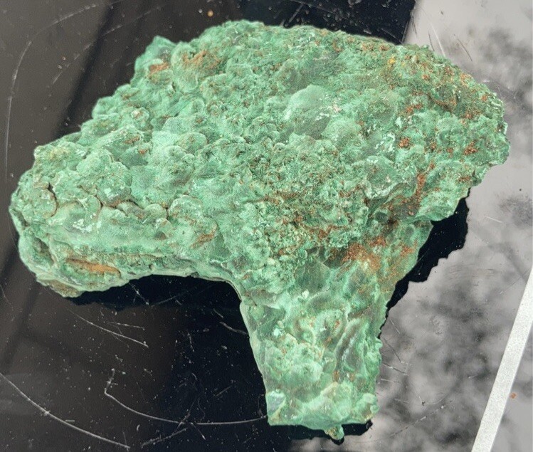 Botryoidal Malachite 195g From Shaba Copper Belt, Katanga (Shaba) Province,Congo