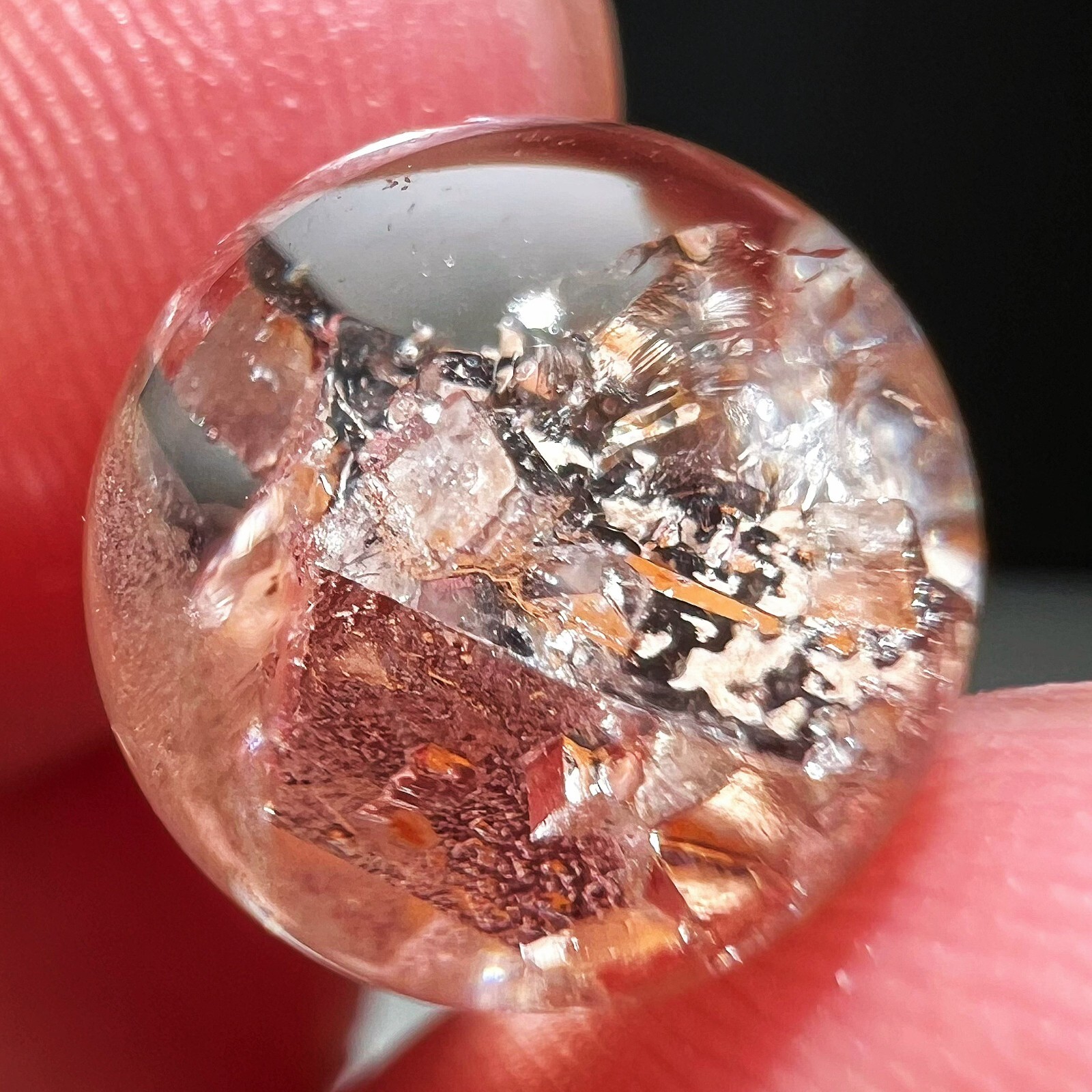 6ct Natural Beautiful Stone in the stone Crystal Polished Specimen