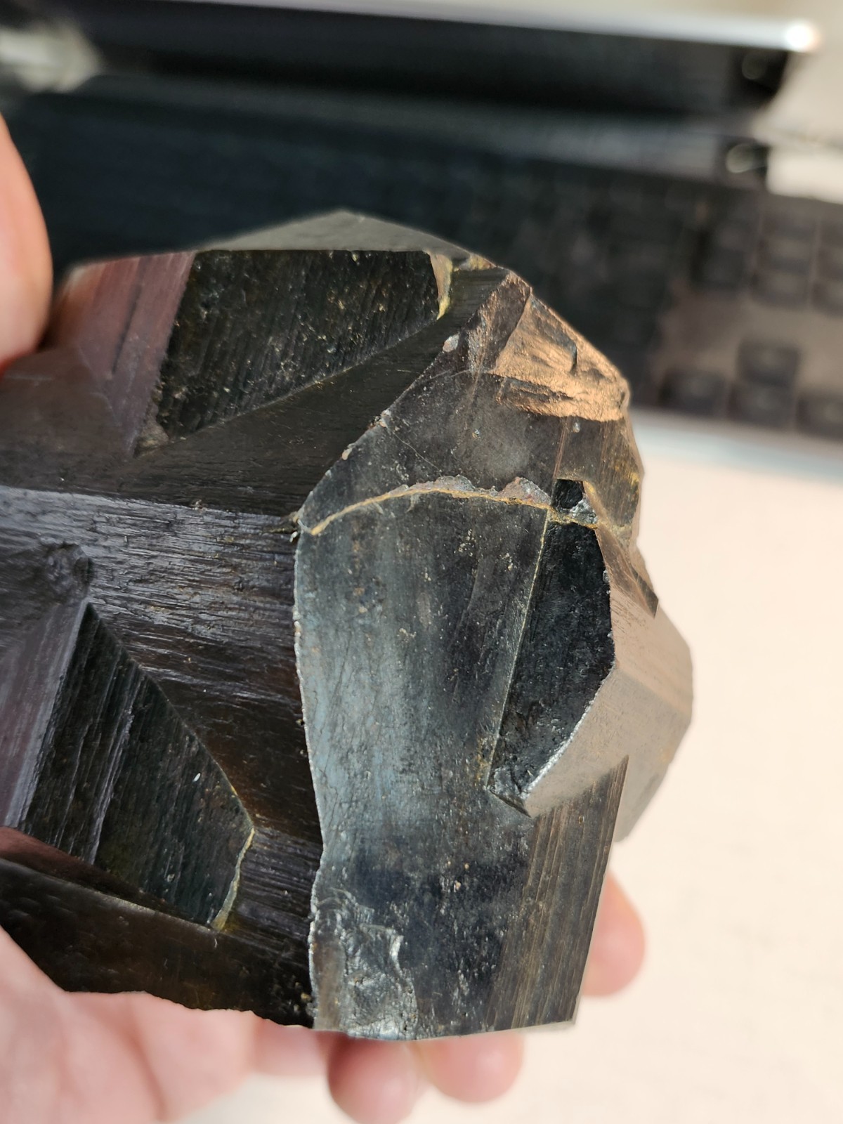 Huge 1 .25 Kilo “Iron Cross” Twinned Pyritohedron, Gachala, Colombia
