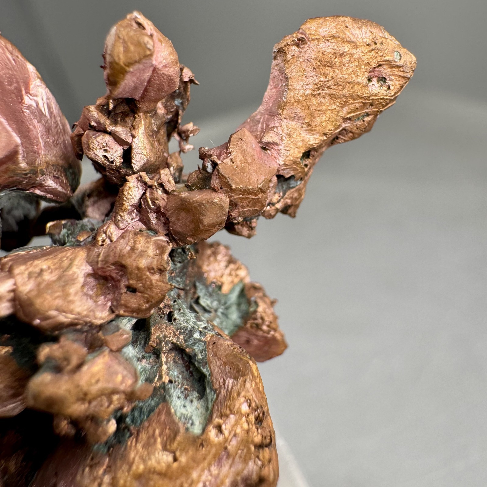 Fine Sharp Copper Crystals: No. 2 shaft, Centennial Mine, Houghton Co., Michigan